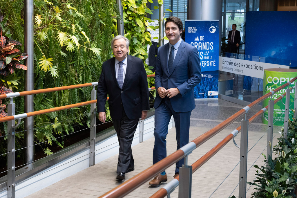 COP15 à Montréal : Guterres exhorte gouvernements et entreprises à intensifier leurs actions pour protéger la nature